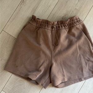 lululemon athletica Brown soft stream Athletic Shorts